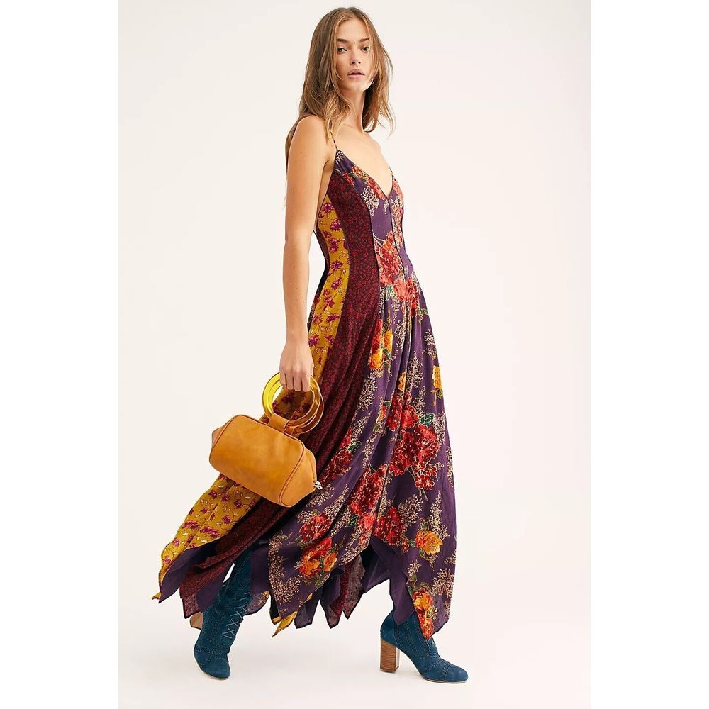 Free People Dream Catcher Maxi Dress Size 2 - Picture 2 of 9